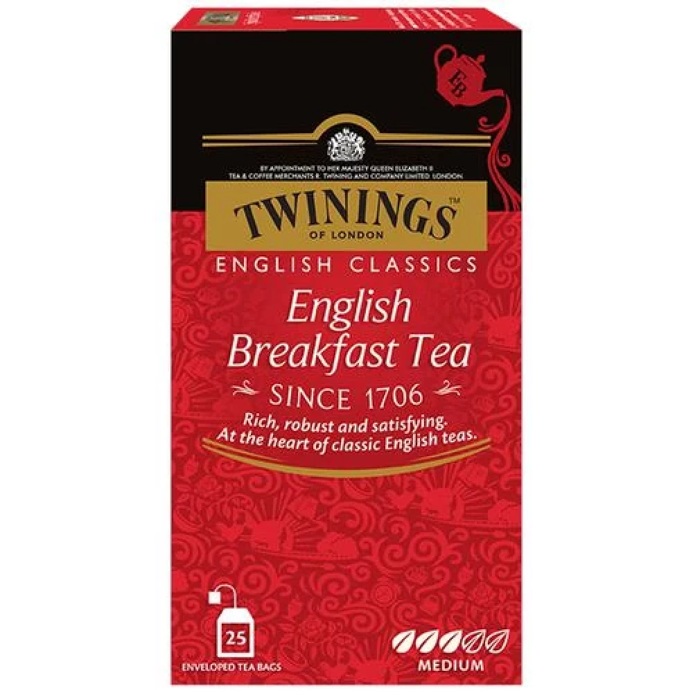 Twinings English Classics Breakfast Tea, 25 pcs-2.webp